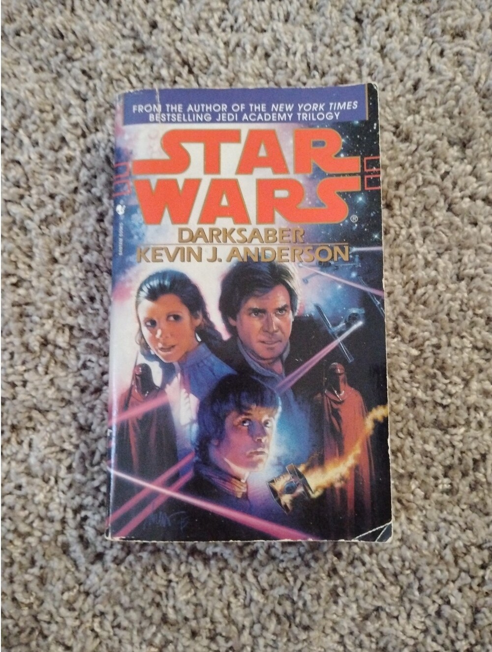 Star Wars: Darksaber Vintage Mass Market Paperback Book – Kevin J. Anderson
